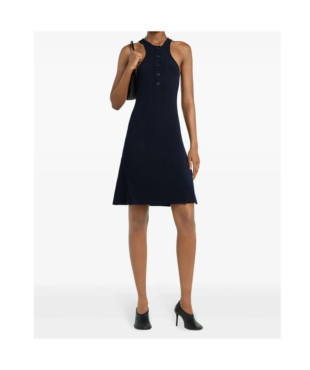 Scuba Racerback Mini Dress