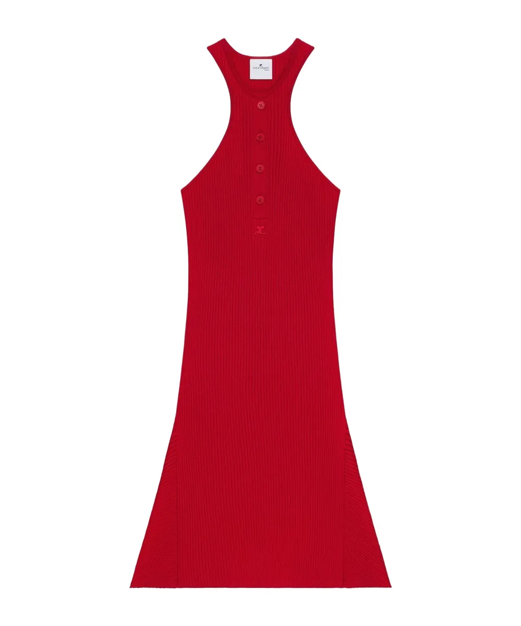 Scuba Racerback Mini Dress