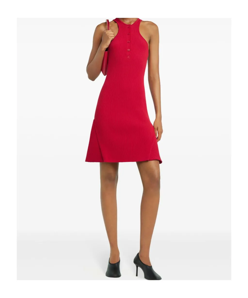 Scuba Racerback Mini Dress