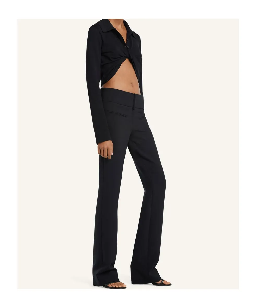 Twist Pique Cropped Polo