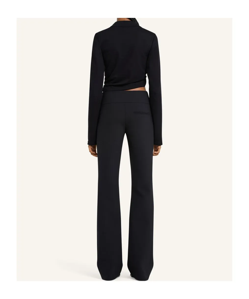 Twist Pique Cropped Polo