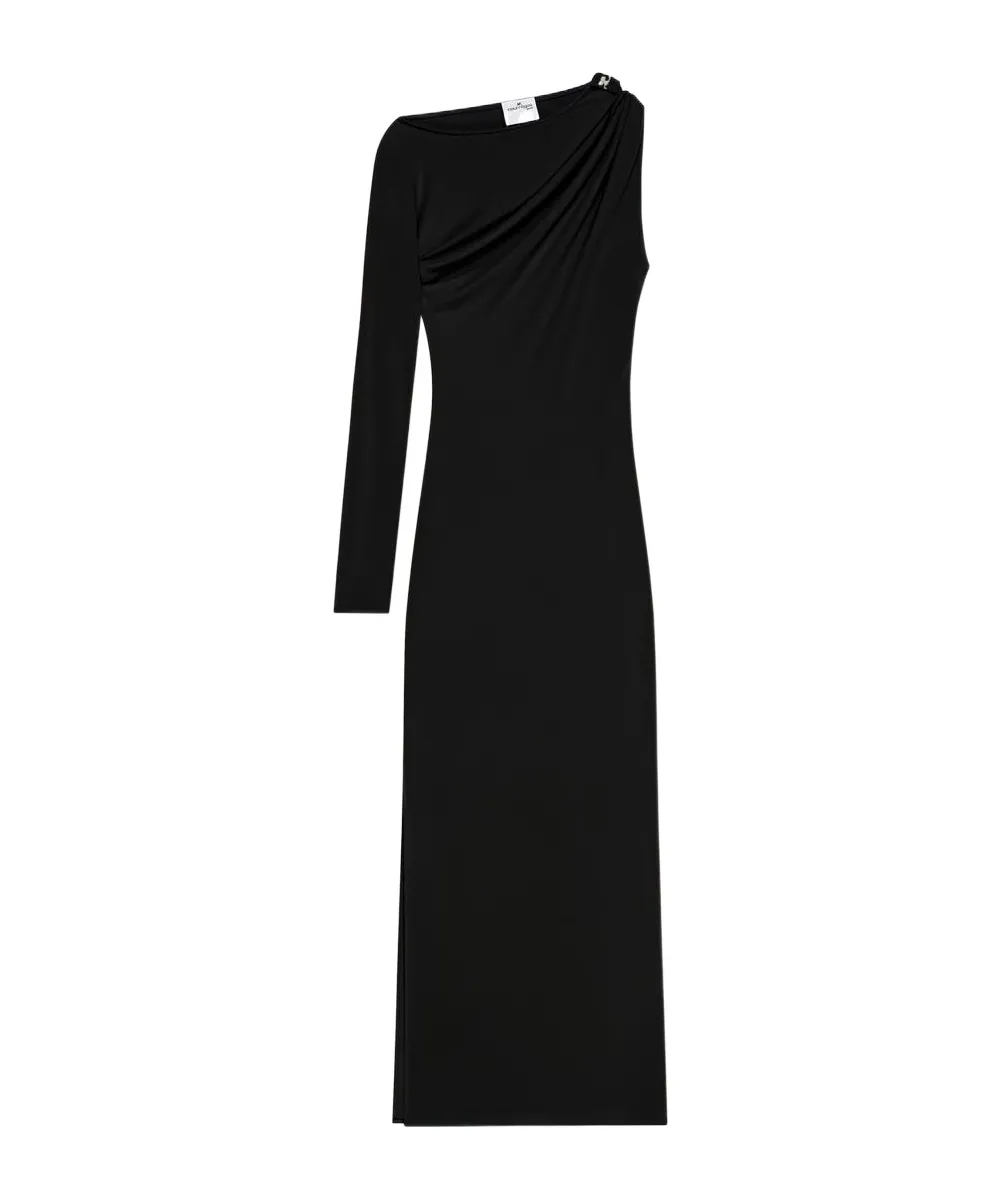 Asymmetric Long Dress