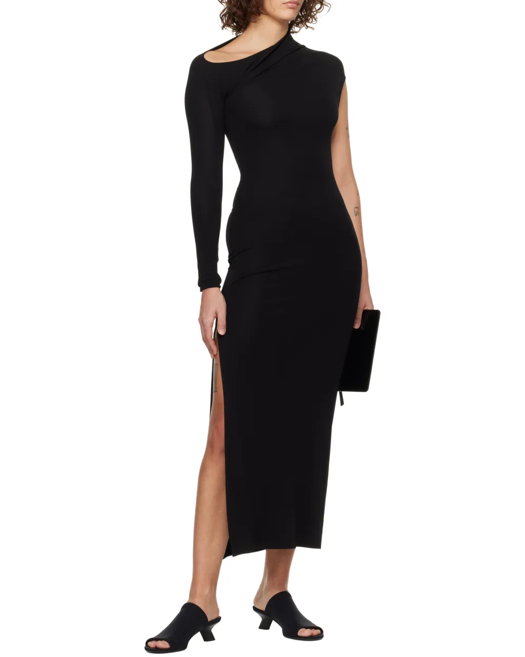 Asymmetric Long Dress