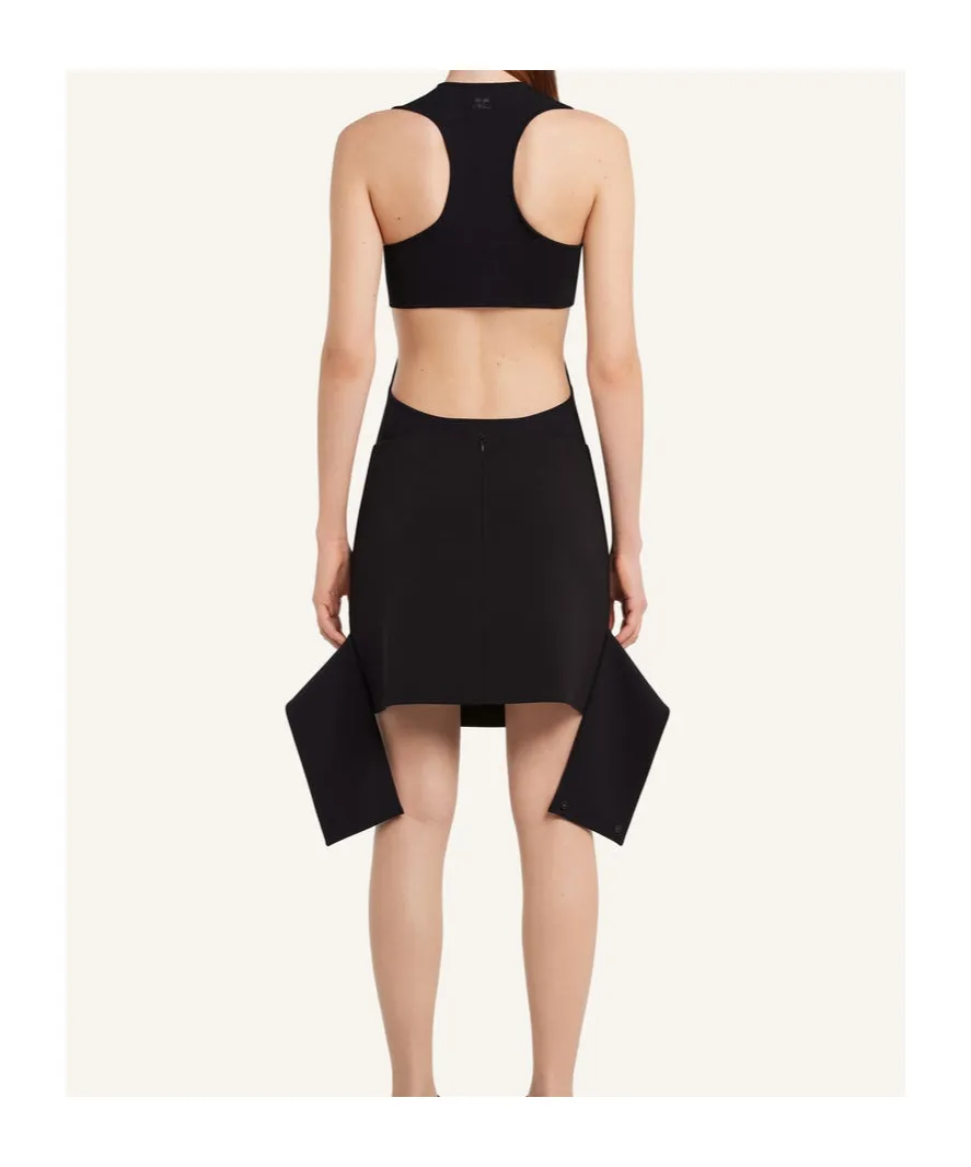 Belted Mini Skirt