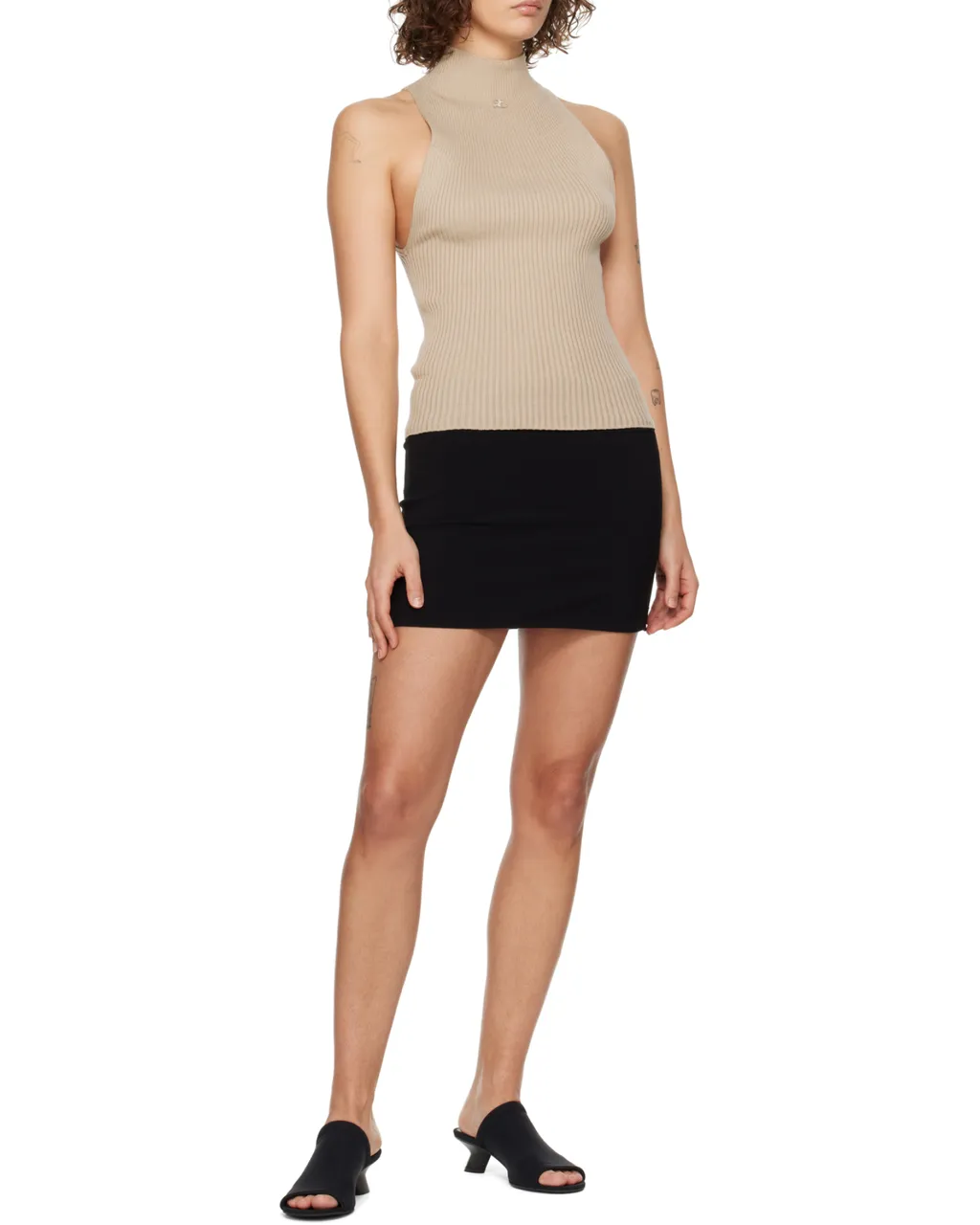 Ribbed-Knit Tank Top