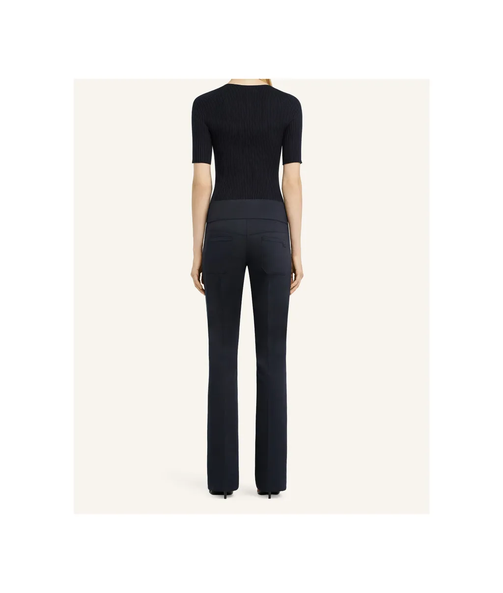 Fine-Ribbed Jumper