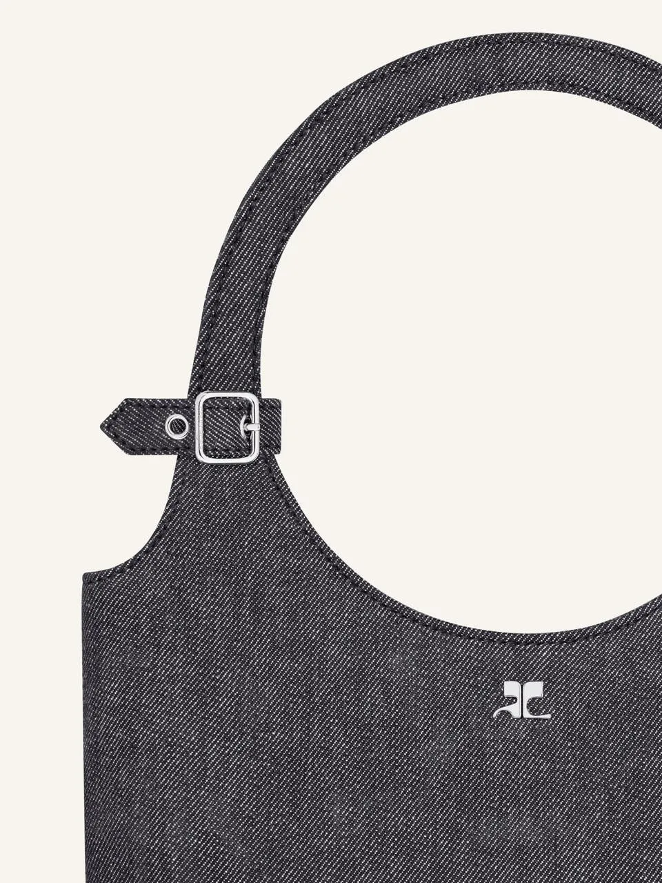 Holy Denim Top Handle Bag