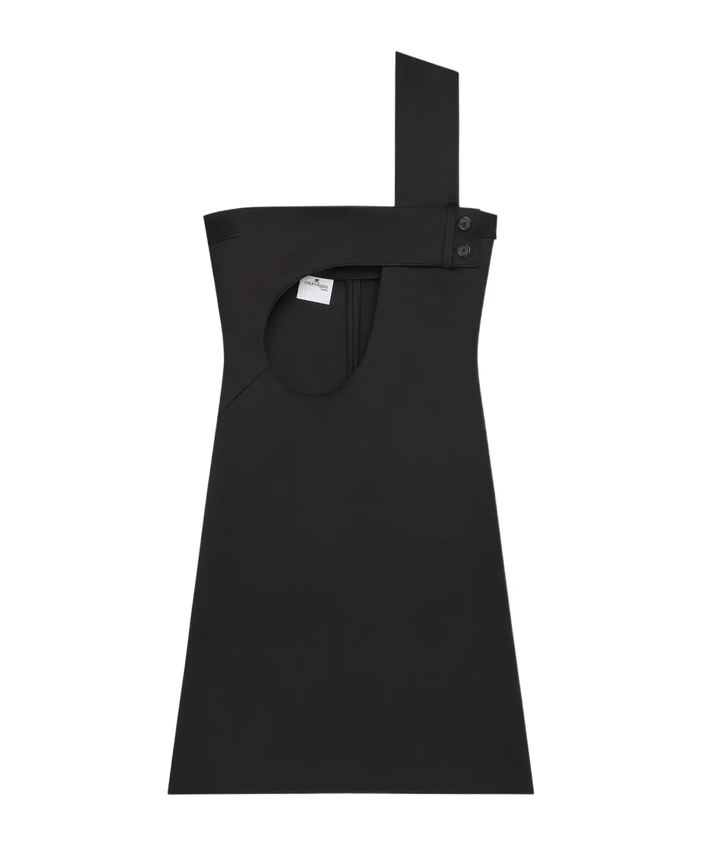 Cut-Out Mini Dress