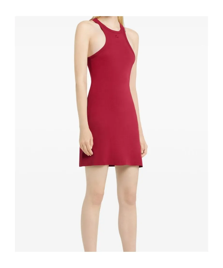 Racerback Sleeveless Mini Dress