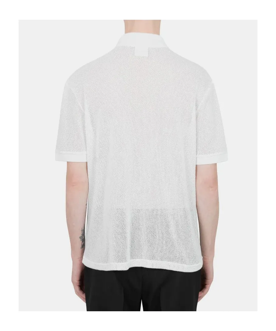 Logo Embroidered Polo Shirt