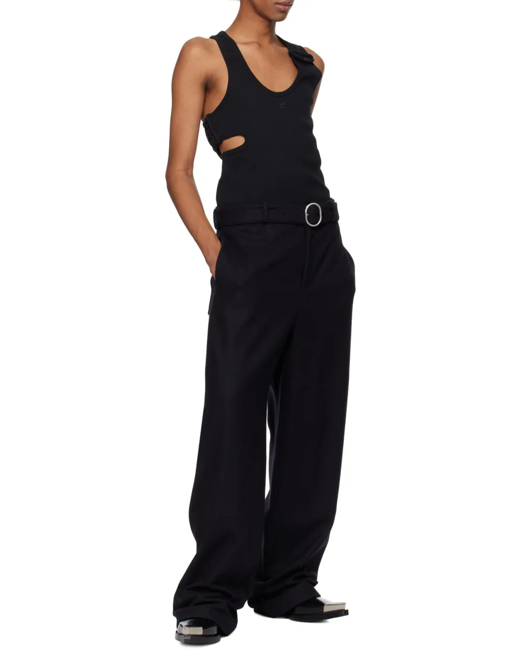 Round-Neck Vest