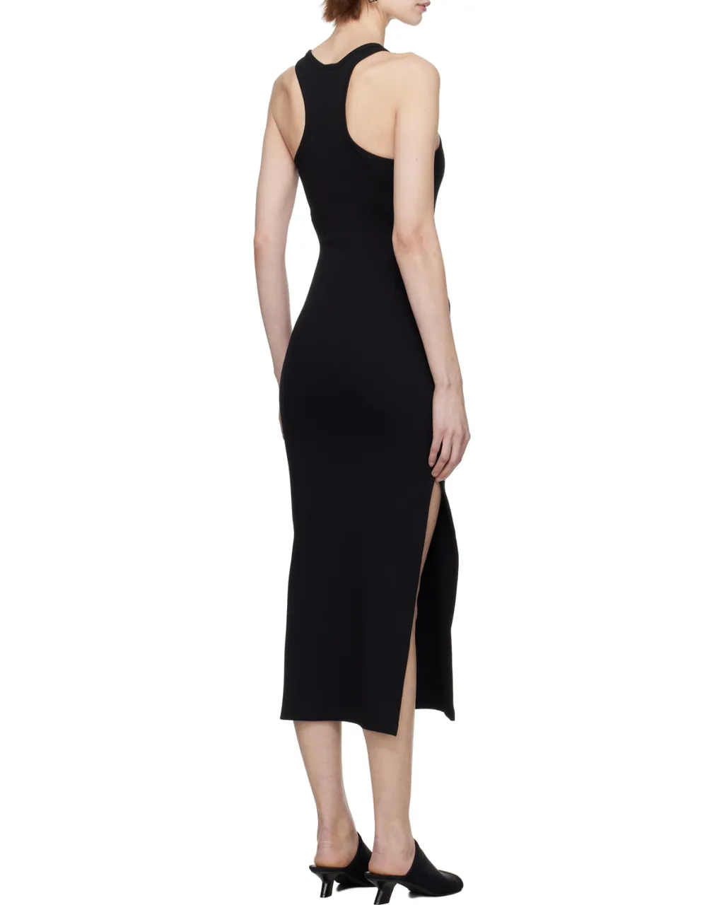 Racerback Jersey Midi Dress