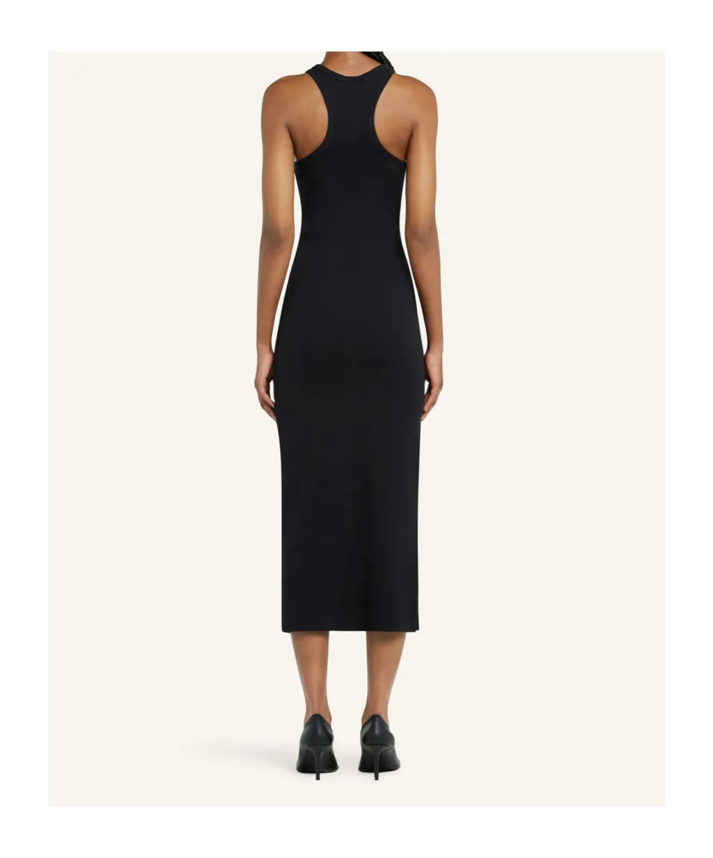 Racerback Jersey Midi Dress