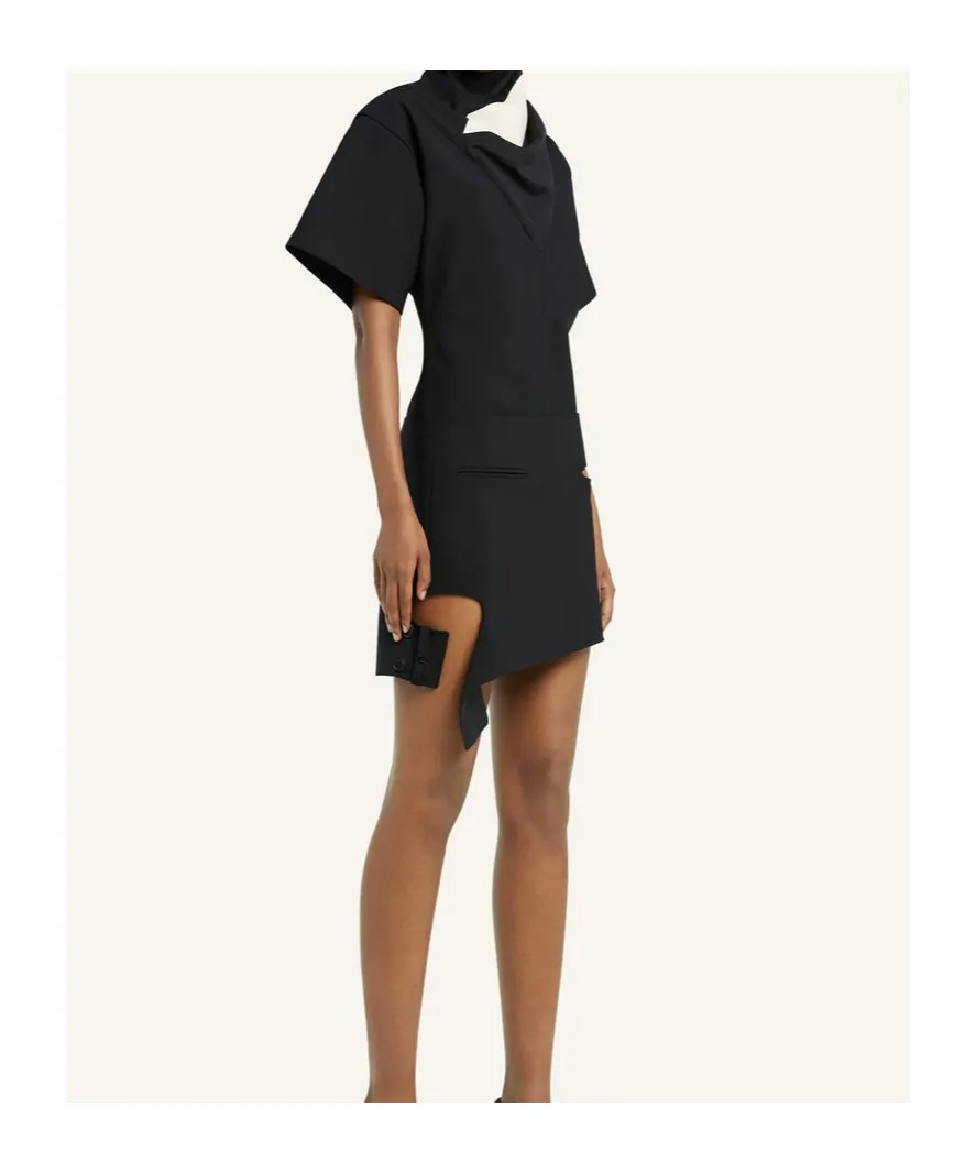 Cut-Out Mini Skirt