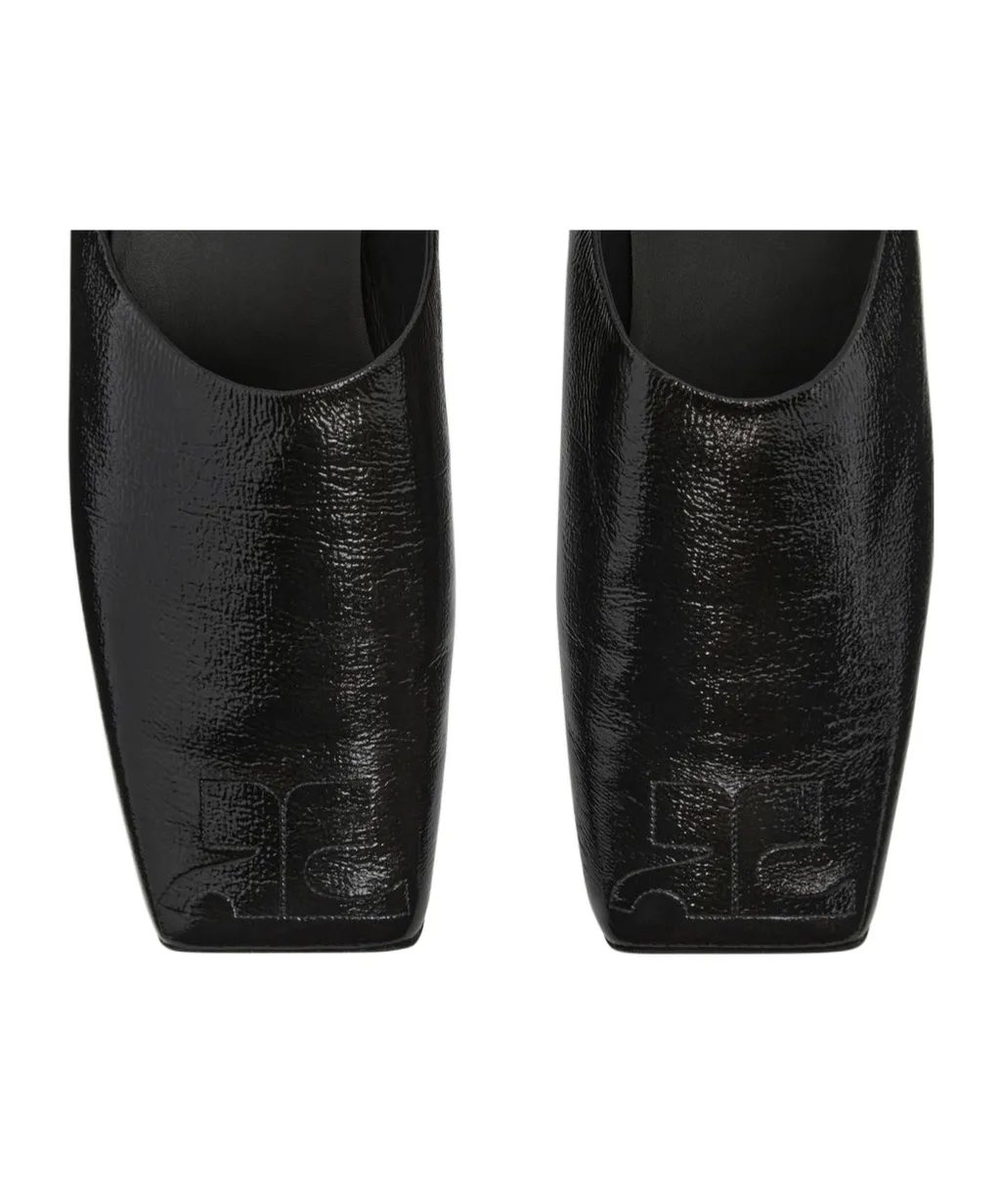 Heritage Square-Toe Mules
