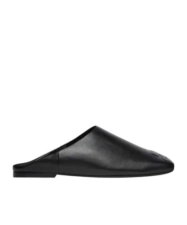 Heritage Square Toe Mules