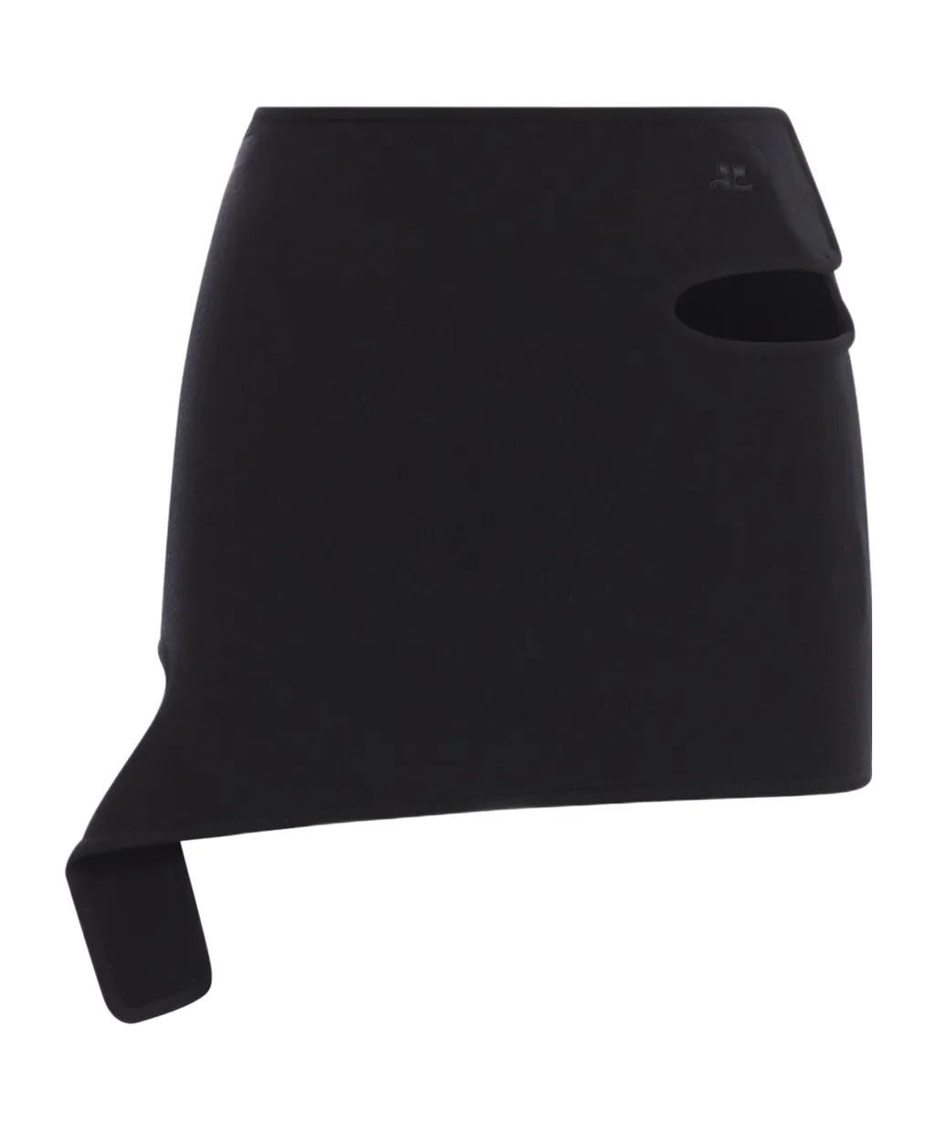 Loop Knit Mini Skirt