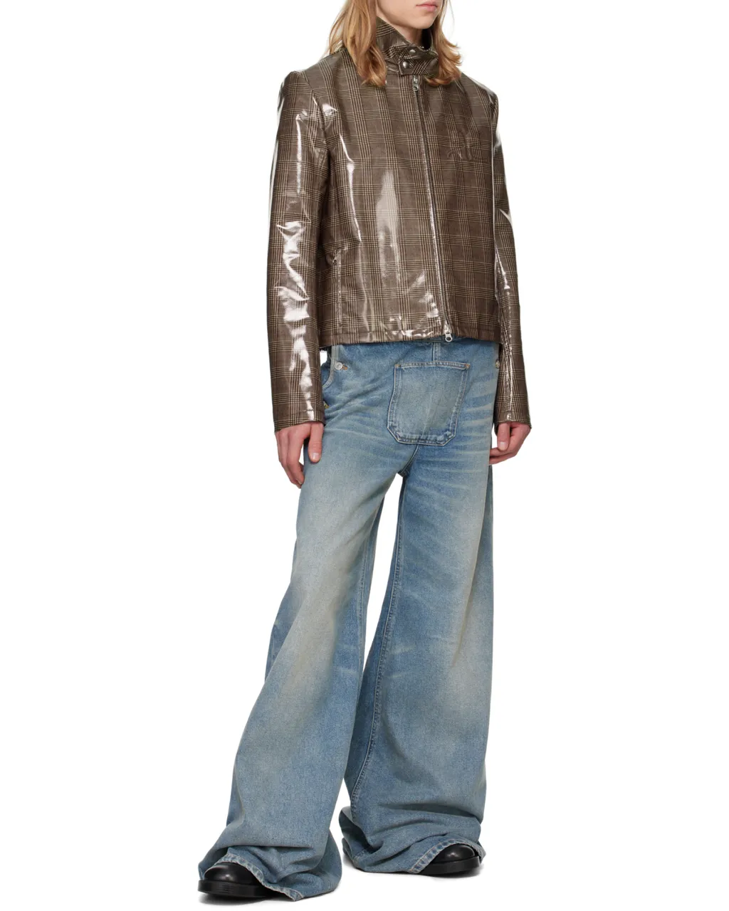 Mid-Rise Wide-Leg Jeans