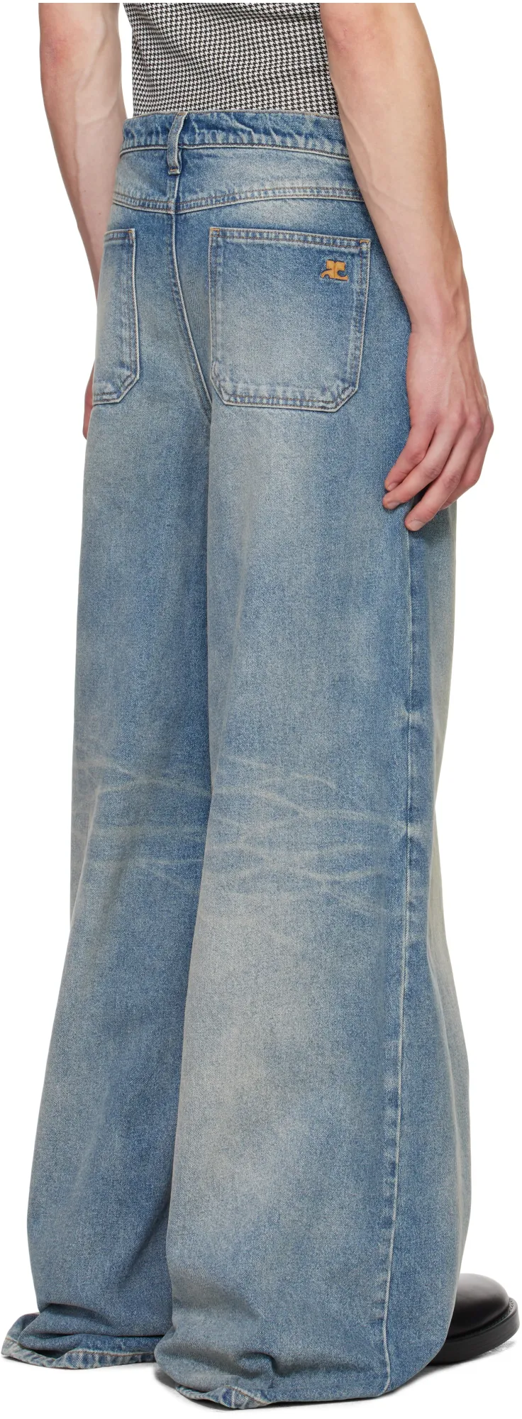 Mid-Rise Wide-Leg Jeans