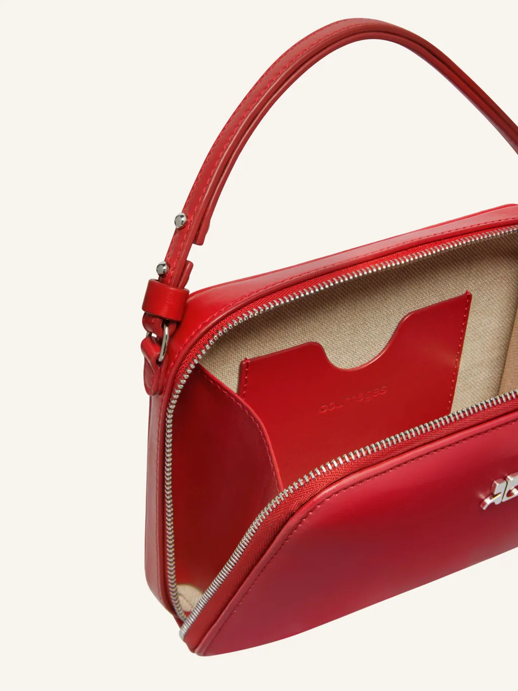 Cloud Logo Plaque Chained Shoulder Bag