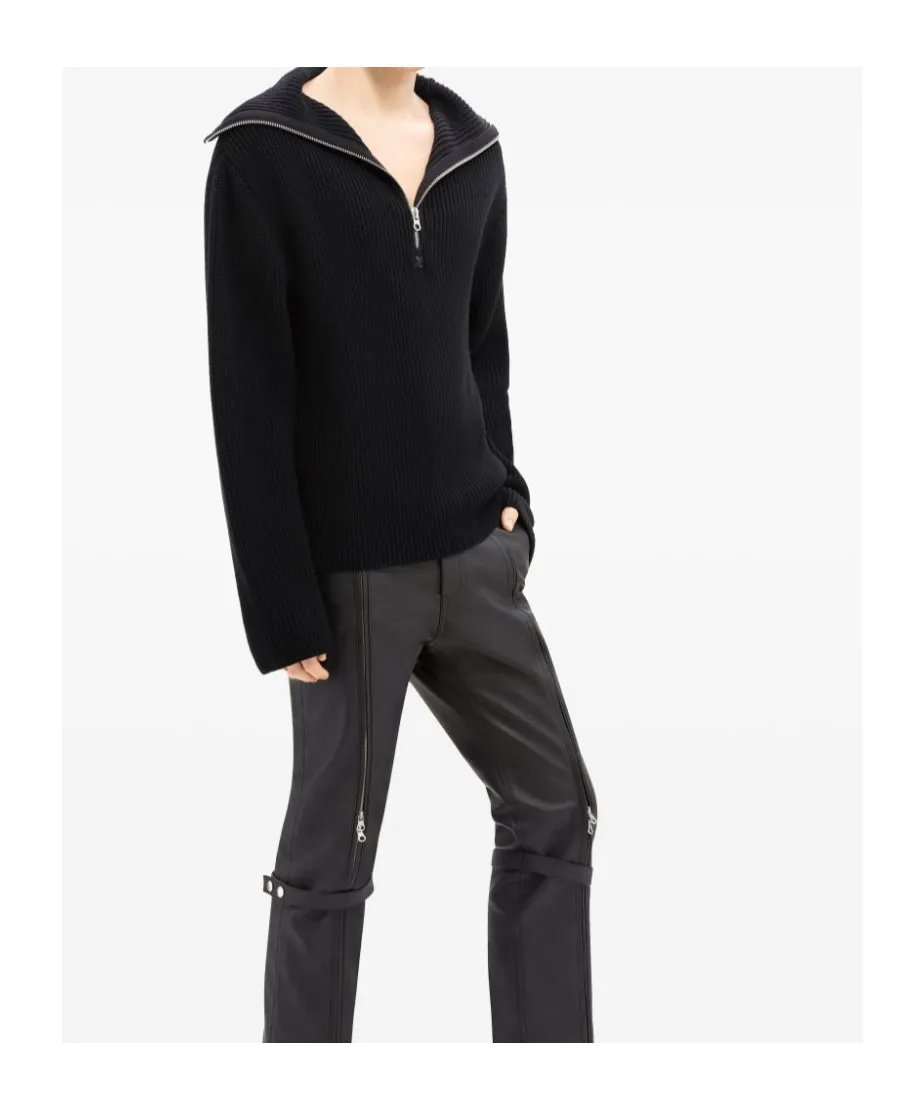 Ribbed Hooded Jumper