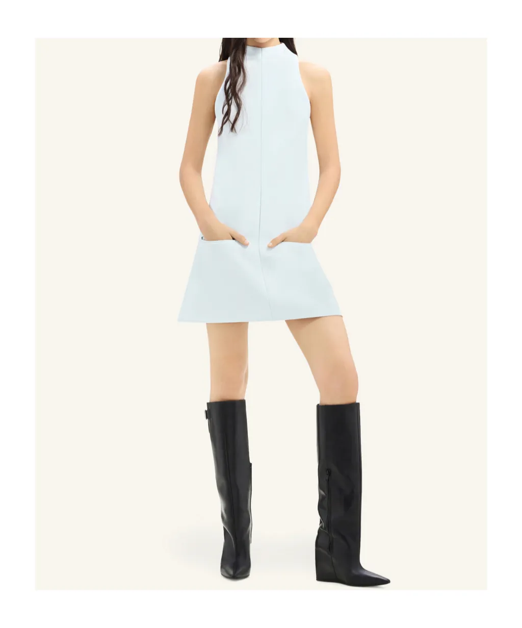 Sleeveless A-Line Dress