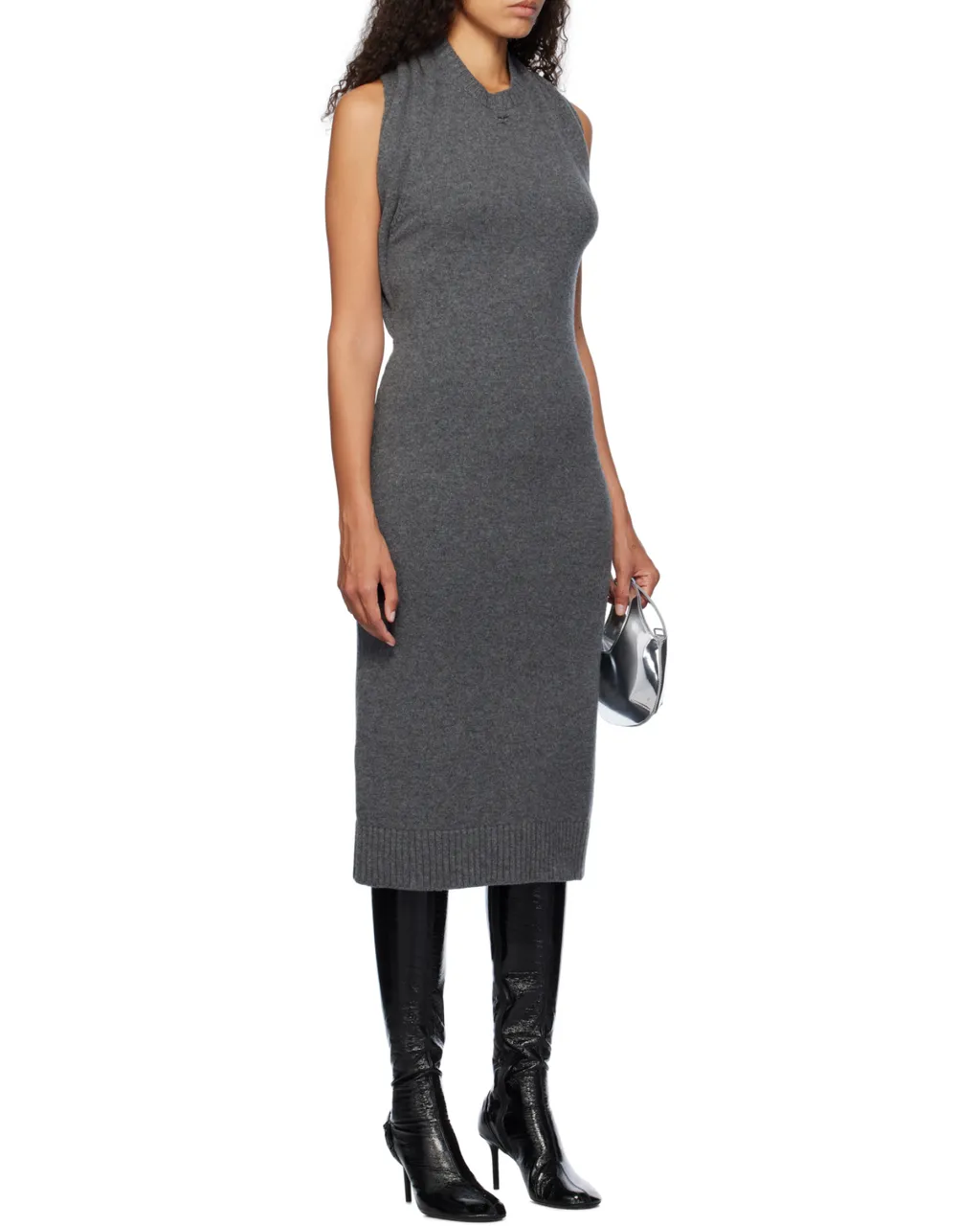 Over The Shoulder Drape Dress