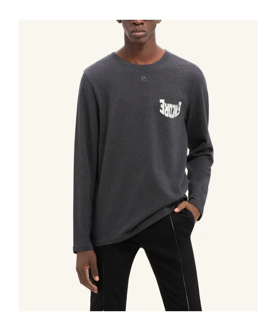 Crewneck Long-Sleeve T-Shirt