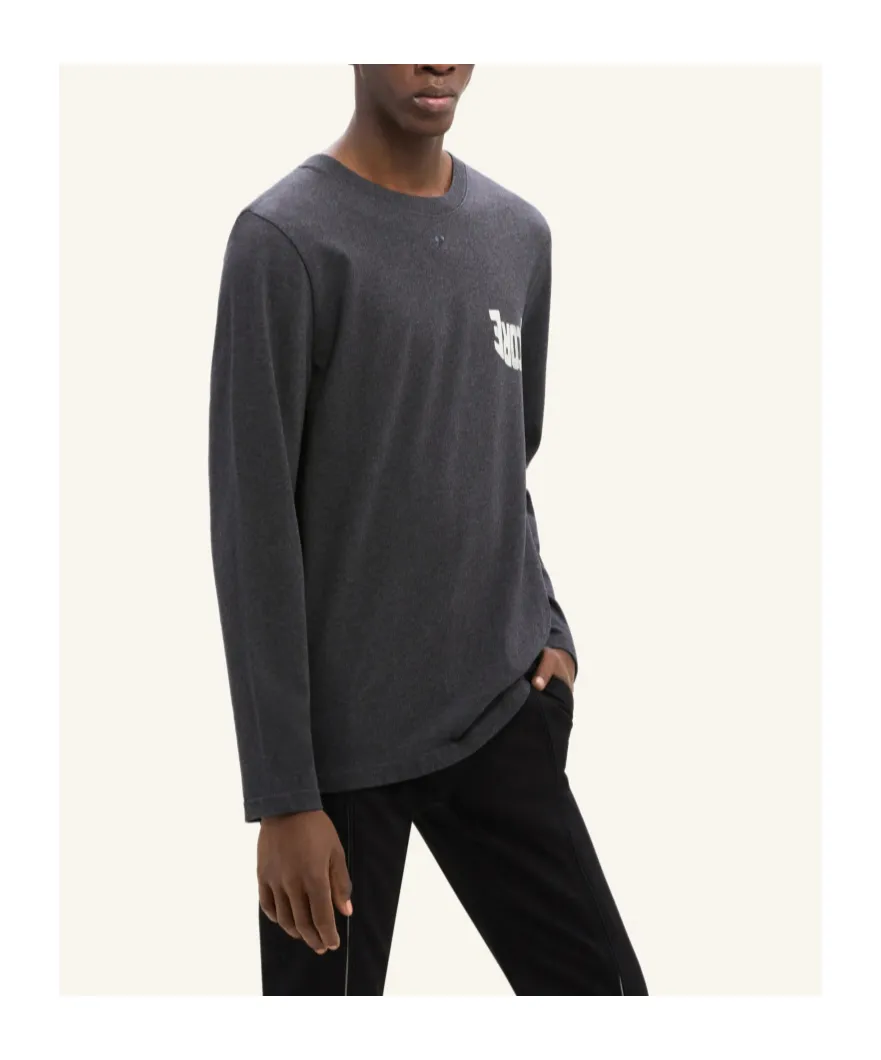 Crewneck Long-Sleeve T-Shirt