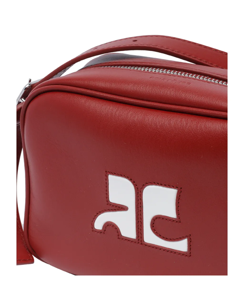 Reedition Logo Patch Zip-Up Shoulder Bag