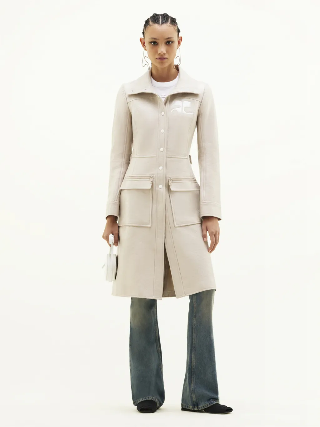 Belted Midi Trench Coat