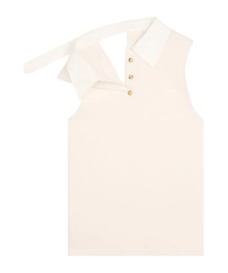 Sleeveless Polo Shirt