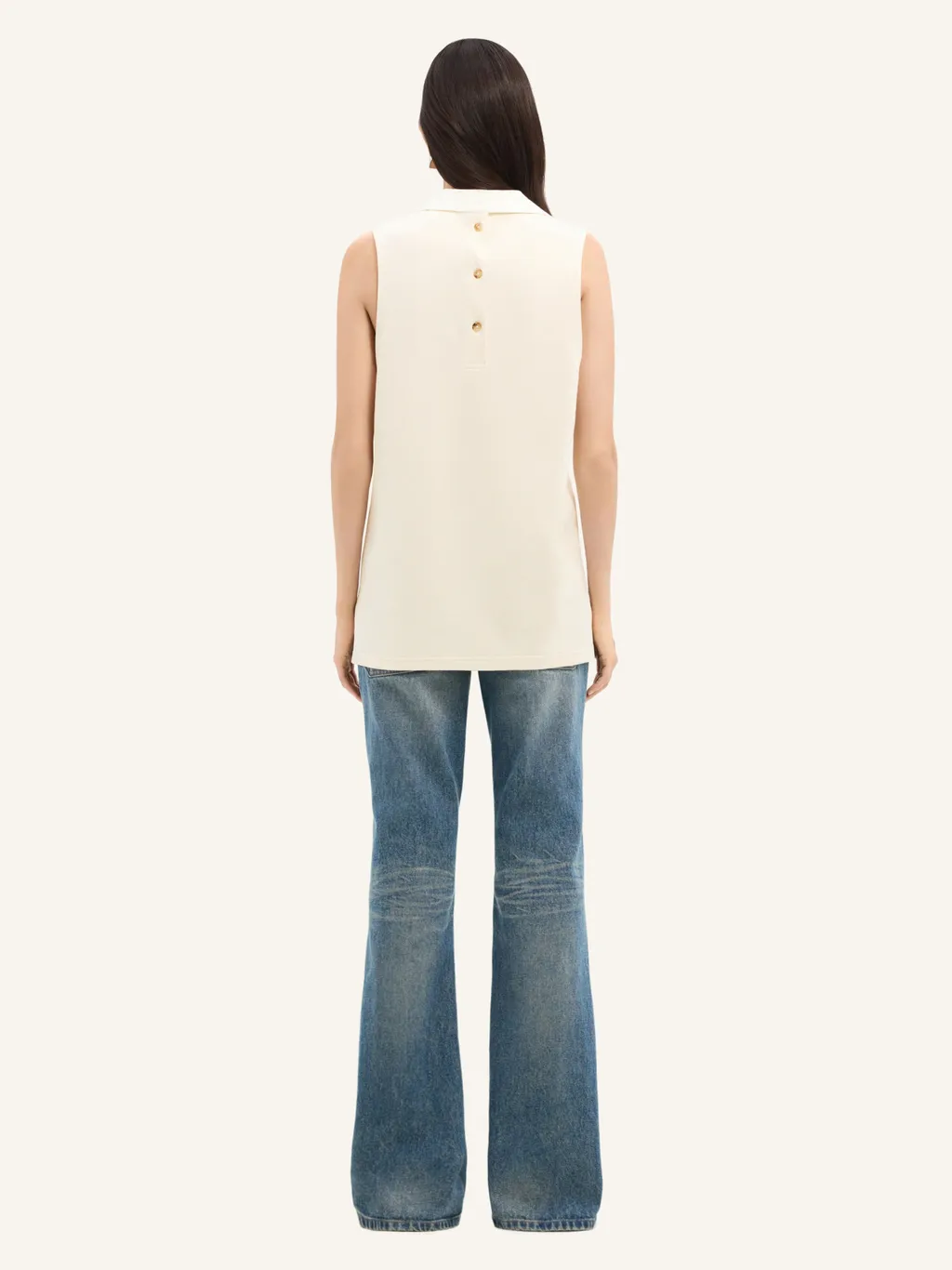 Sleeveless Polo Shirt