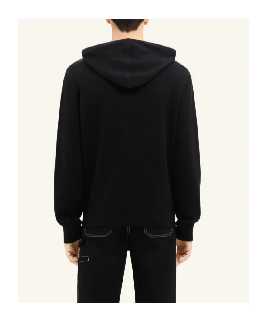 Logo Embroidered Zip-Up Jacket