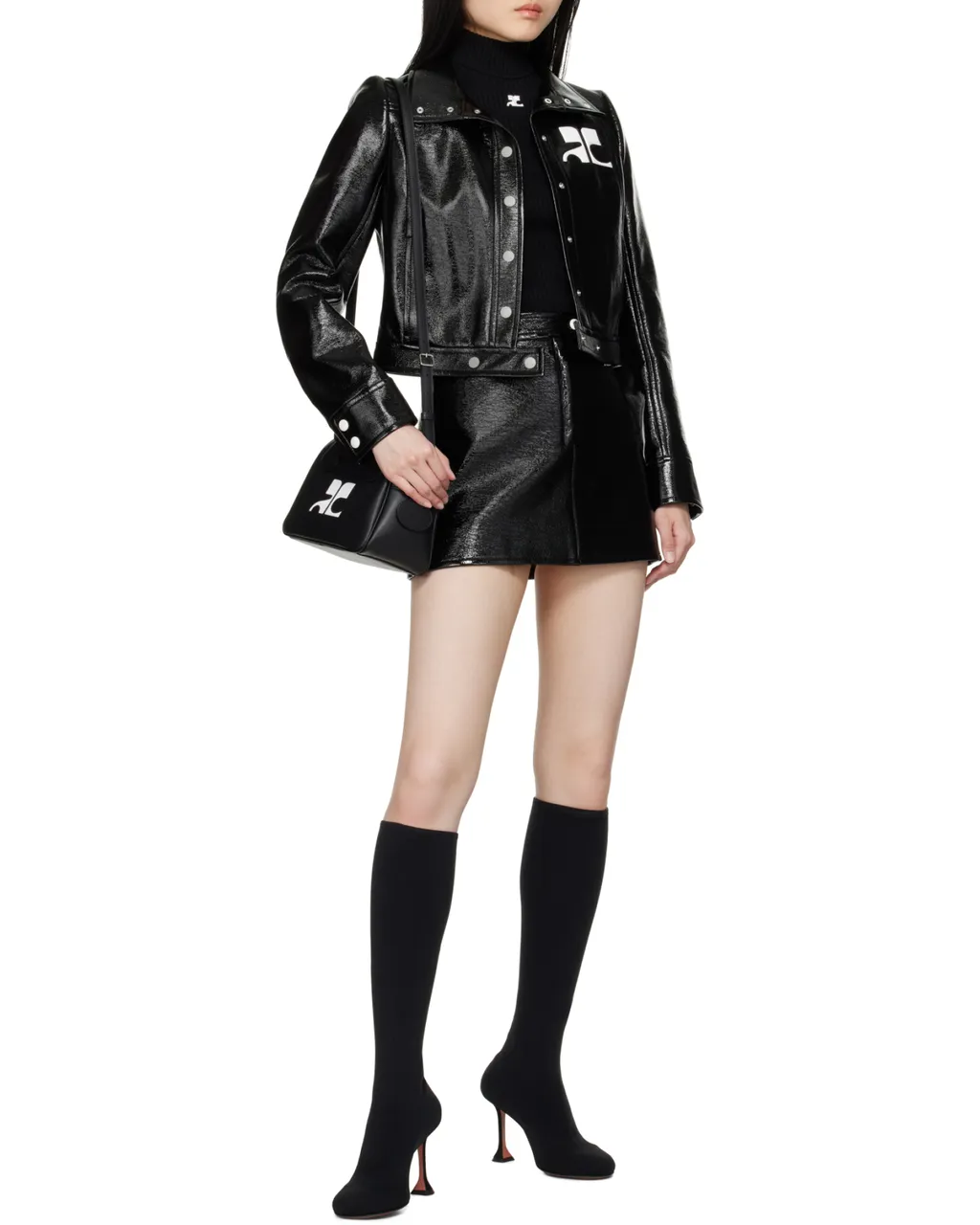 Reedition Logo Patch Zip-Up Bowling Bag
