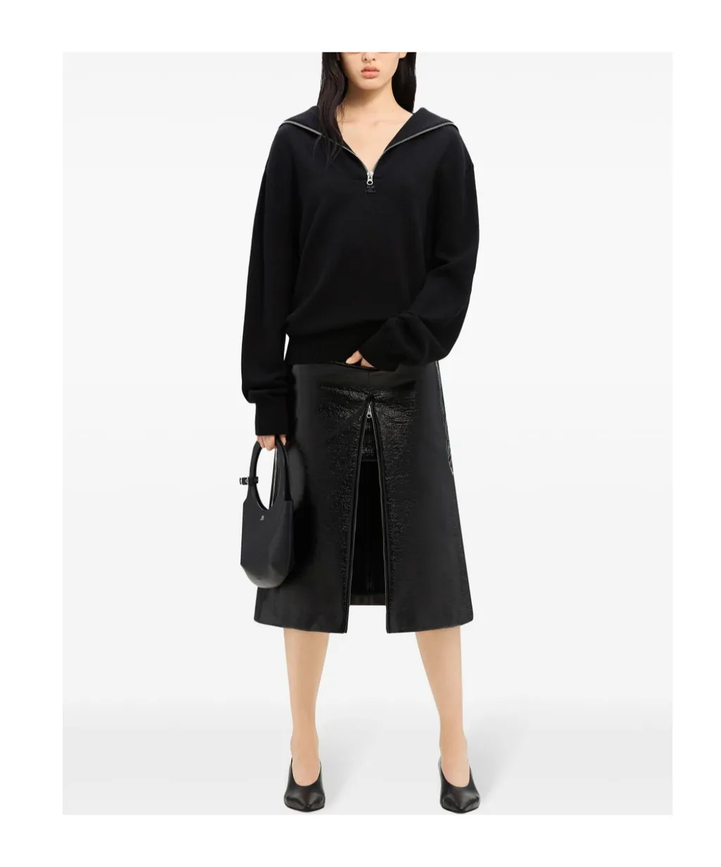 Tucker Zip Detailed Jumper