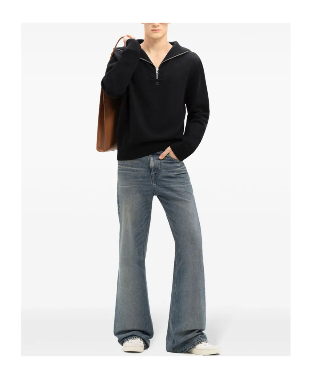 Tucker Zip Detailed Jumper
