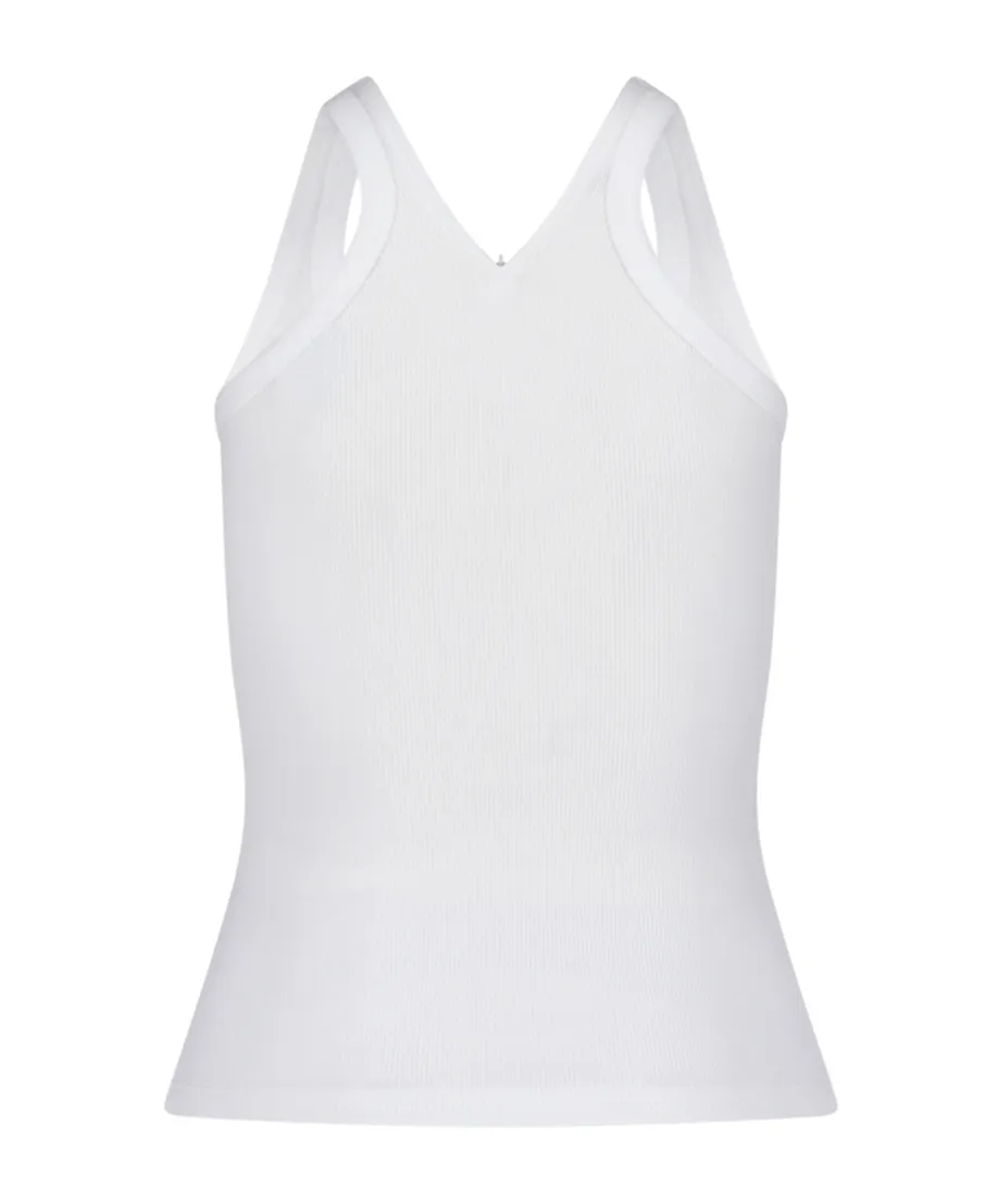 Criss Cross Ribbed Tank Top