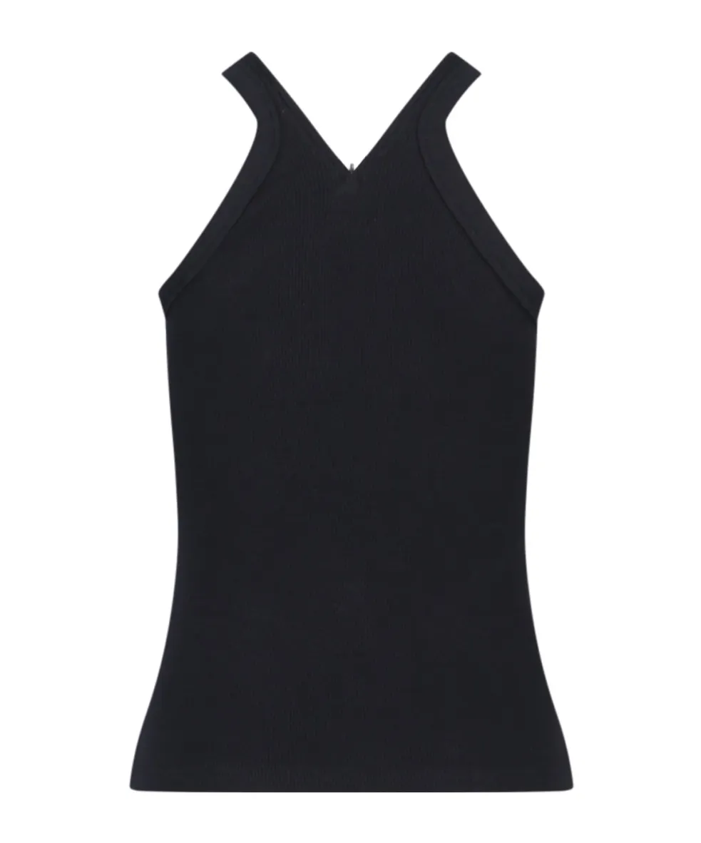 Criss Cross Ribbed Tank Top