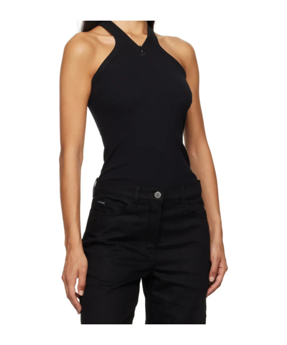 Criss Cross Ribbed Tank Top