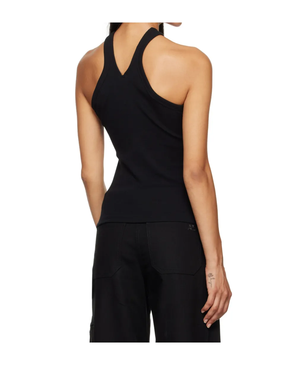 Criss Cross Ribbed Tank Top
