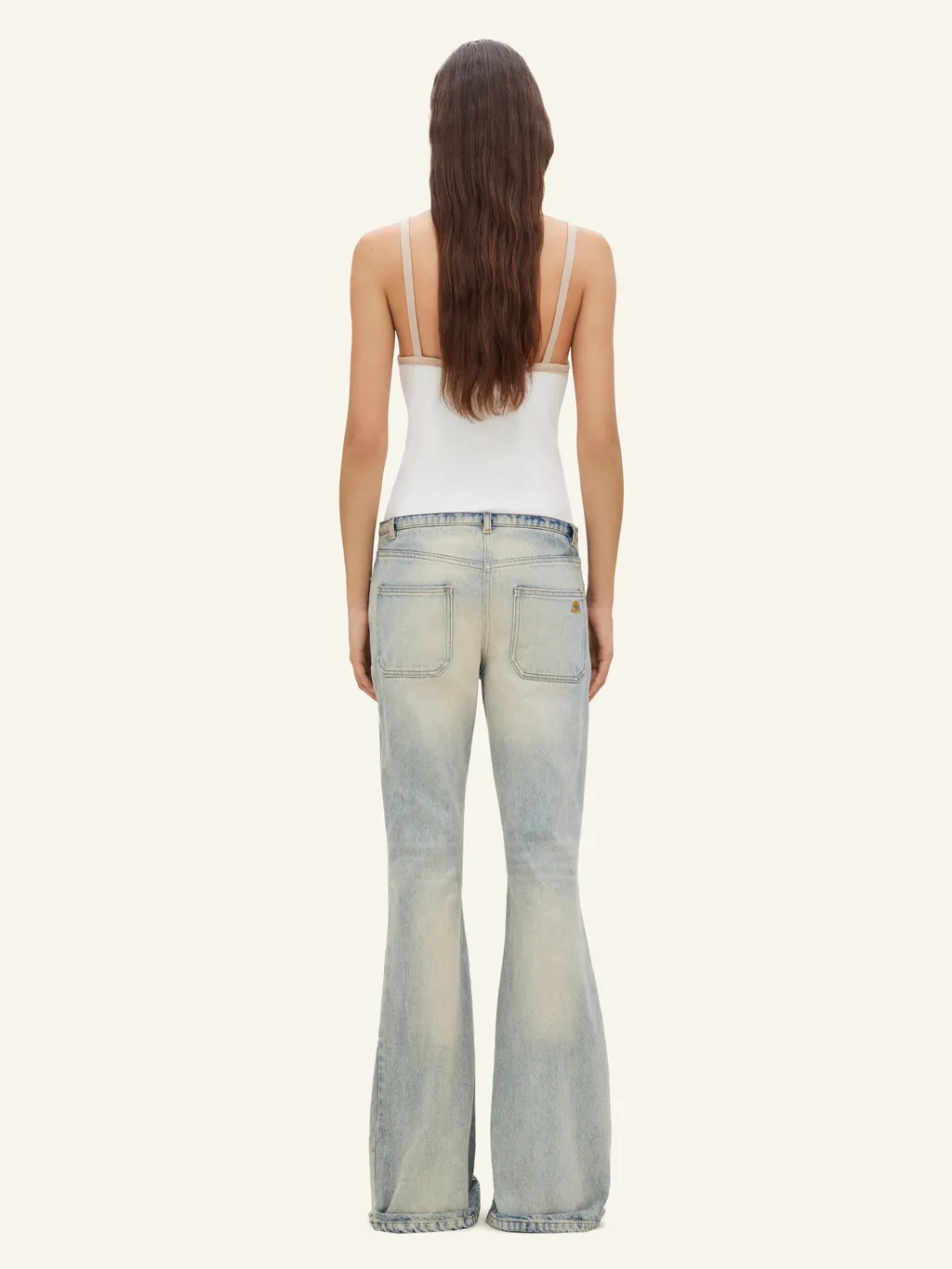 Contrast V-Neck Tank Top