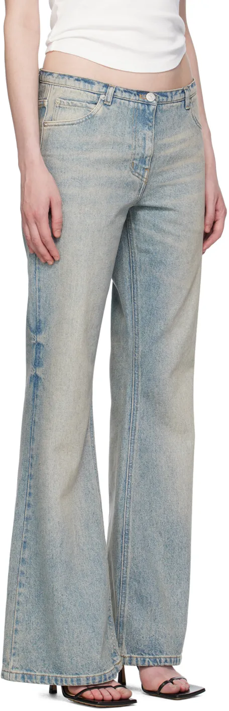 Bootcut Cotton Jeans
