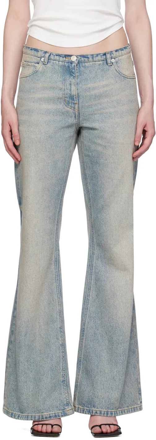 Bootcut Cotton Jeans