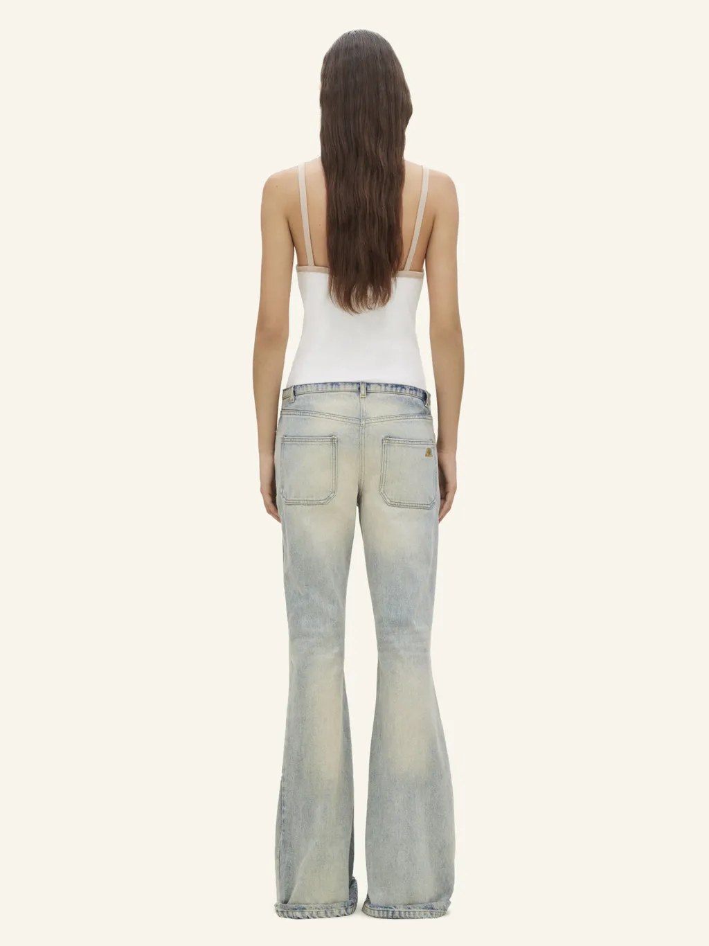 Bootcut Cotton Jeans