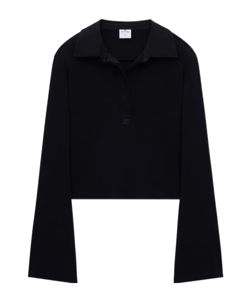 Long Sleeved Polo Shirt
