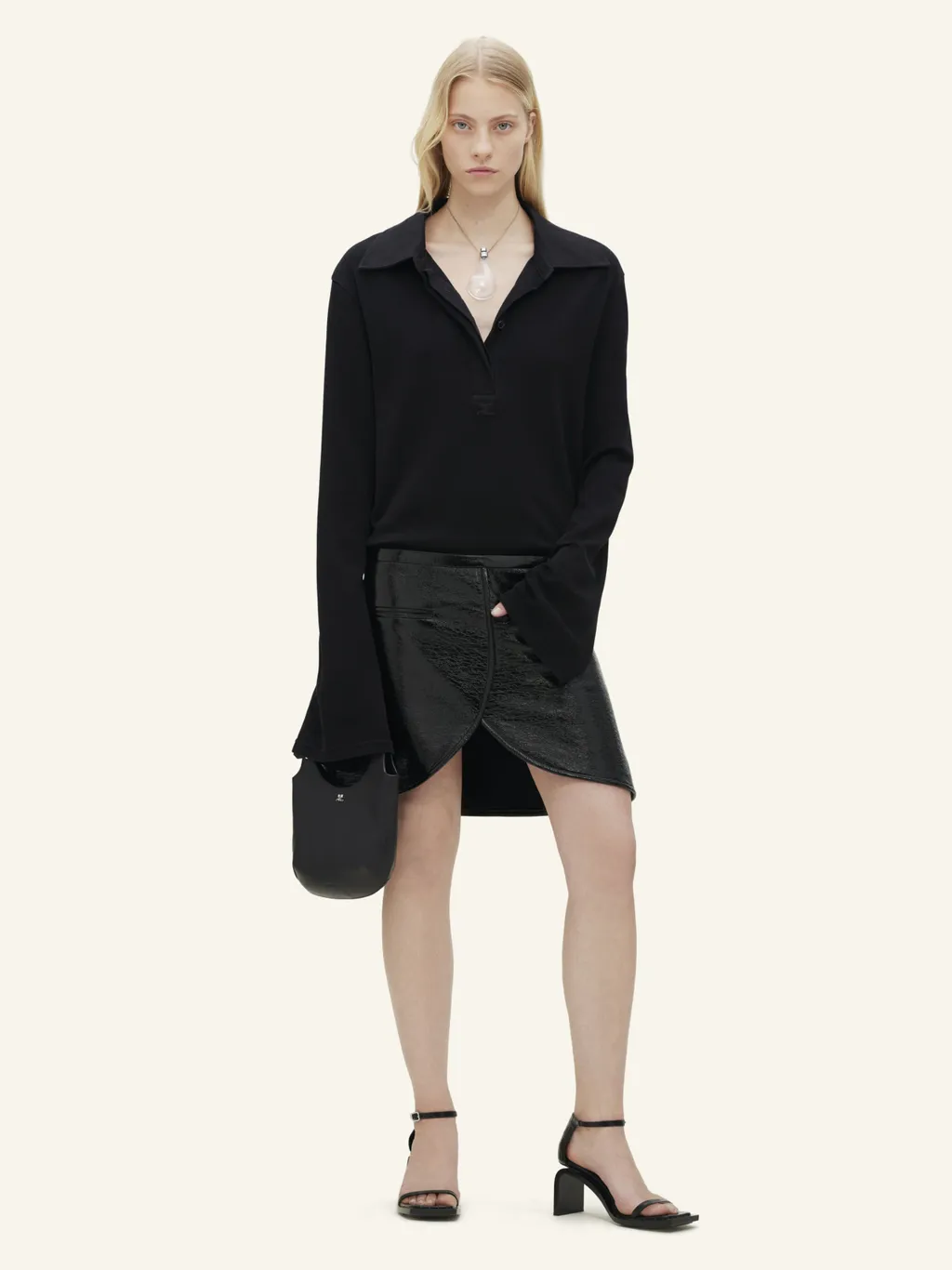 Long Sleeved Polo Shirt