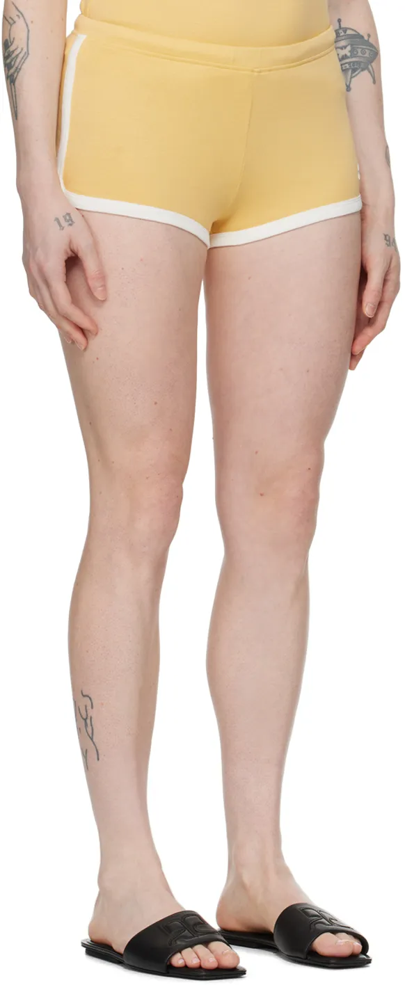 Contrast Mini Shorts