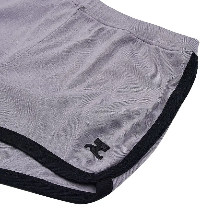 Contrast Mini Shorts