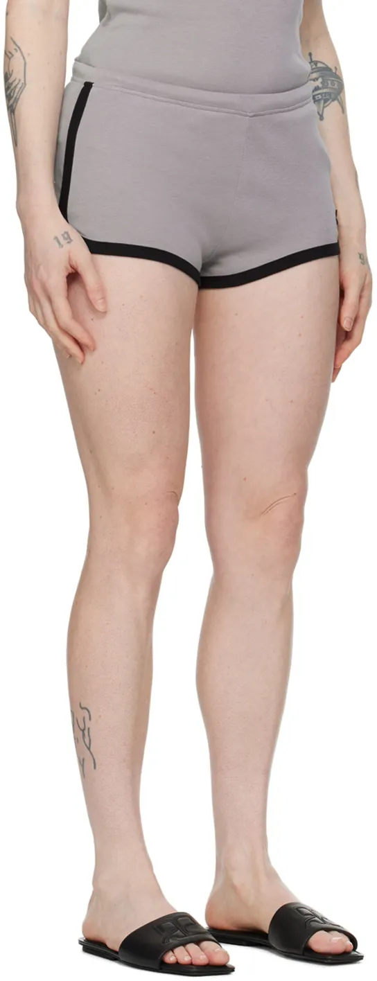 Contrast Mini Shorts